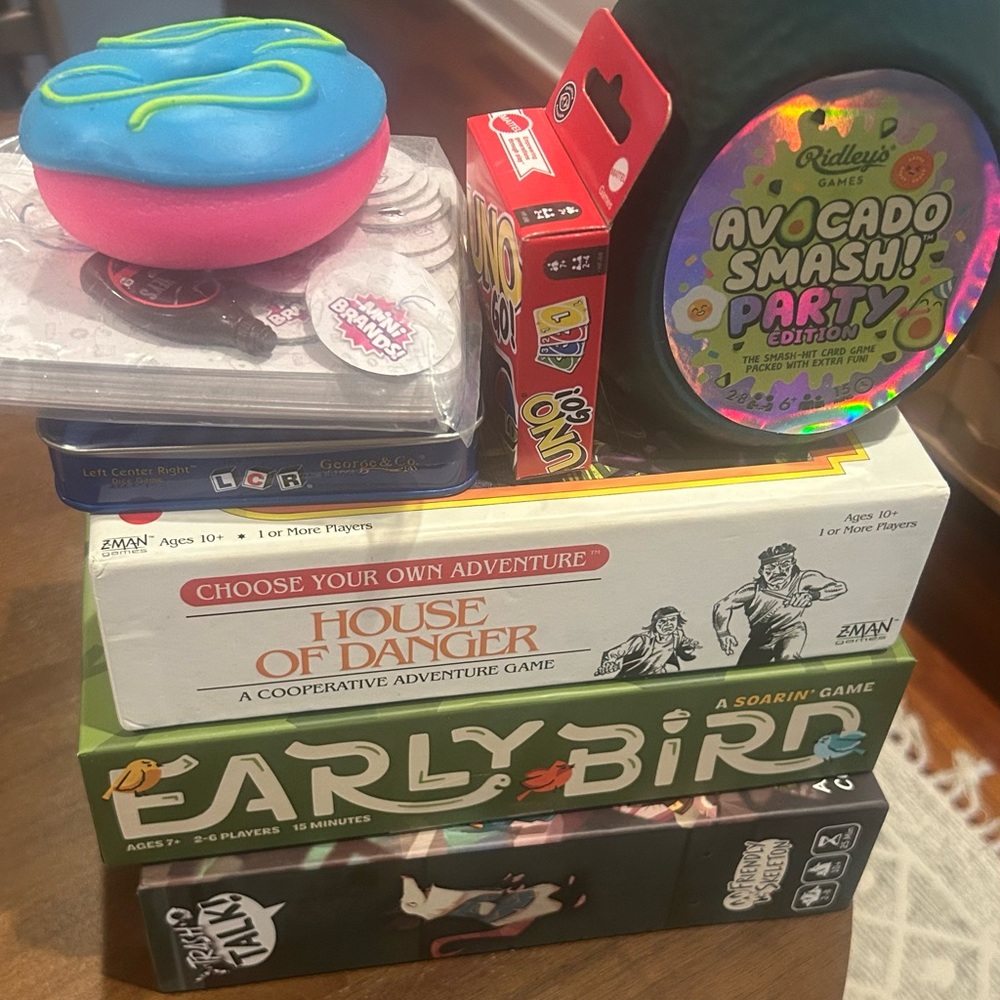 New and like-new board games for family game night